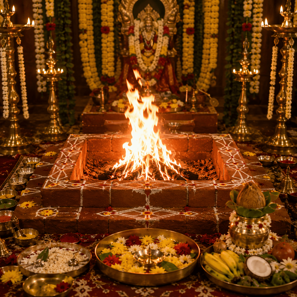 Sacred Homa Fire Ritual